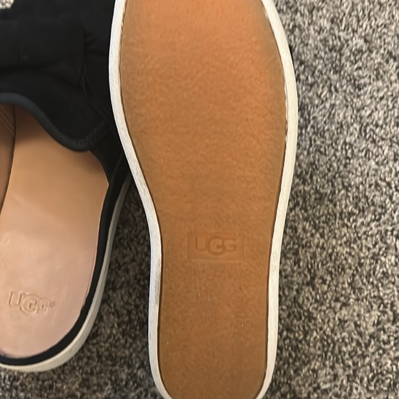 UGG Black Mules with Crossover Design and Open Back - Picture 7 of 12